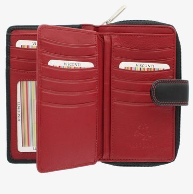 Кошелек женский кожаный Visconti CD22 Ruby