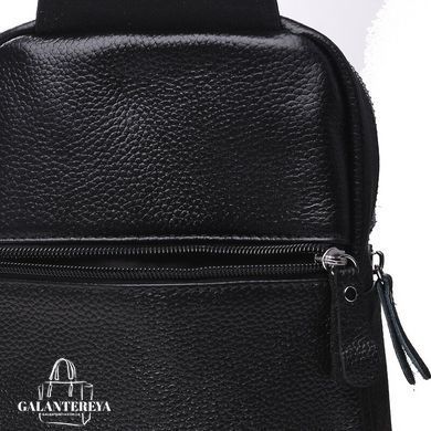 Мужской кожаный мессенджер Keizer k18791-black черный