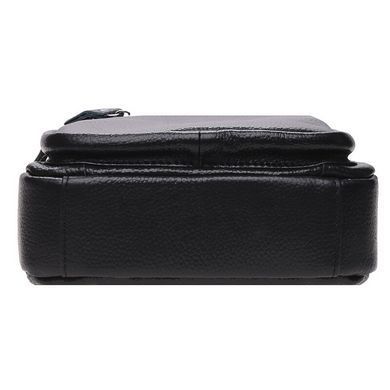 Мужской кожаный мессенджер Keizer k18791-black черный