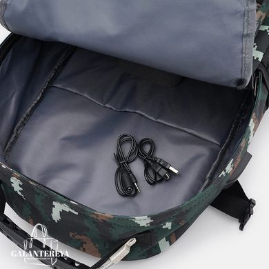 Рюкзак мужской Monsen C17077d-black черный