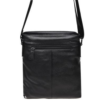 Сумка через плечо мужская кожаная Borsa Leather K17801-black
