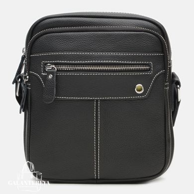 Сумка мужская кожаная Borsa Leather K12221-black