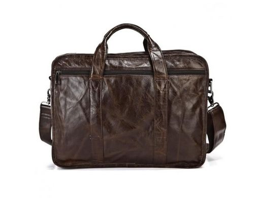 Мужская кожаная коричневая сумка Jasper & Maine 7093Q