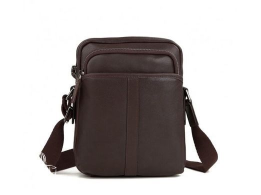 Мужской кожаный черный мессенджер Tiding Bag M47-21109-1