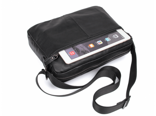 Мужская кожаная сумка мессенджер Tiding Bag 9812A