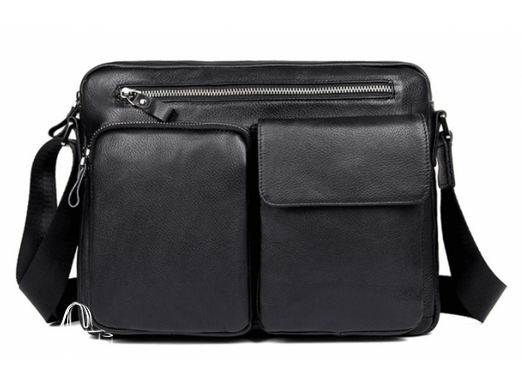 Мужская кожаная сумка мессенджер Tiding Bag 9812A