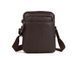 Мужской кожаный черный мессенджер Tiding Bag M47-21109-1 3
