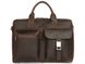 Кожаная мужская сумка для ноутбука Royal Bag RB058A черный 2