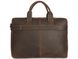 Кожаная мужская сумка для ноутбука Royal Bag RB058A черный 5