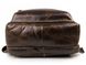Мужской кожаный рюкзак Tiding Bag 7273Q коричневый 3