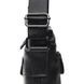 Сумка через плечо мужская кожаная Borsa Leather K17801-black 3