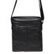 Сумка через плечо мужская кожаная Borsa Leather K17801-black 2