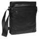 Сумка через плечо мужская кожаная Borsa Leather K17801-black 1