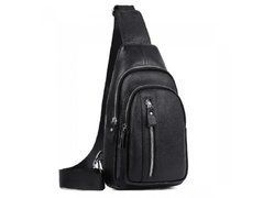 Сумка слінг чоловіча шкіряна Tiding Bag FL-A25F-5055A