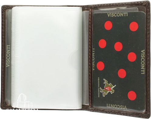 Визитница кожаная Visconti TC1 - Polo