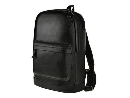 Мужской кожаный рюкзак Tiding Bag M8613A черный