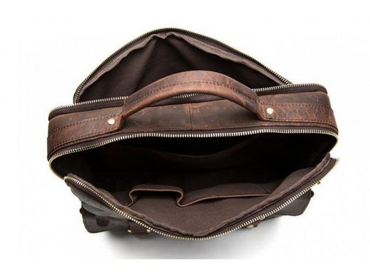 Кожаная мужская сумка для ноутбука Bexhill BX8001C коричневый