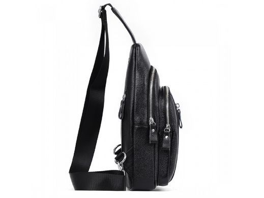 Сумка слинг мужская кожаная Tiding Bag FL-A25F-5055A