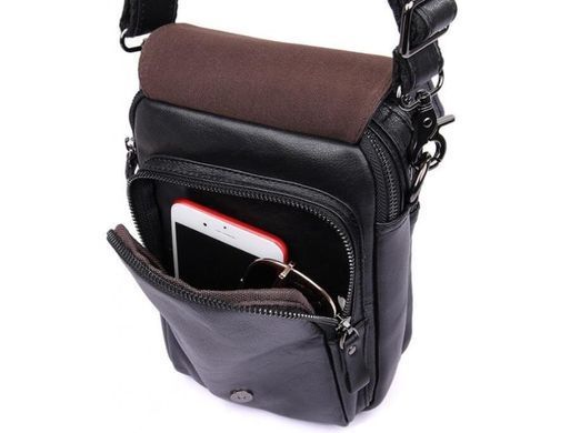Мужской кожаный мессенджер Tiding Bag 1012A