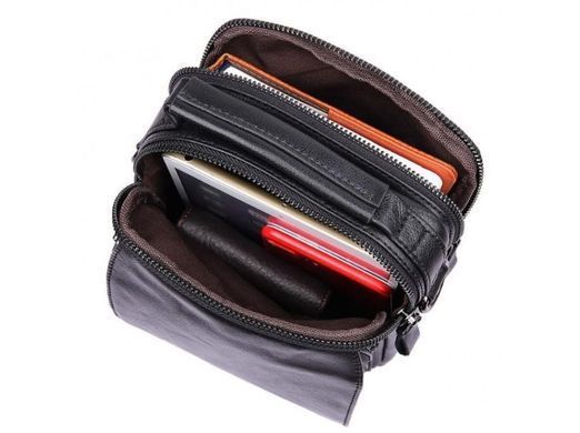 Мужской кожаный мессенджер Tiding Bag 1012A