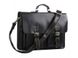 Мужской кожаный черный портфель Tiding Bag 7105 2