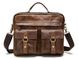 Кожаная мужская сумка для ноутбука Bexhill BX8001C коричневый 1