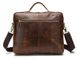 Кожаная мужская сумка для ноутбука Bexhill BX8001C коричневый 6