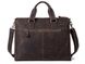 Мужская кожаная сумка для ноутбука Tiding Bag 7264R коричневый 2