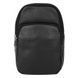 Мужской кожаный мессенджер Borsa Leather 1t1022m-black черный 1