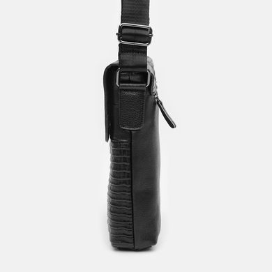 Сумка чоловіча шкіряна Keizer K18159bl-black