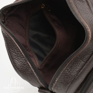 Мессенджер мужской кожаный Borsa Leather K10082-brown