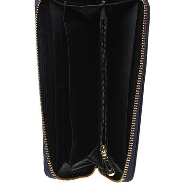 Женский кожаный кошелек Keizer K15201-black черный