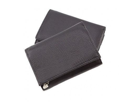 Кожаный кошелек Horton Collection TRW-8580A-A черный