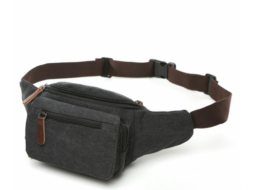 Чоловіча сумка на пояс Tiding Bag 8836A чорний
