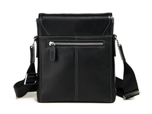 Мужской кожаный мессенджер Tiding Bag M685-1A черный