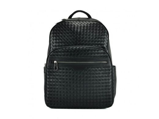 Чоловічий шкіряний рюкзак Tiding Bag B3-8601A чорний