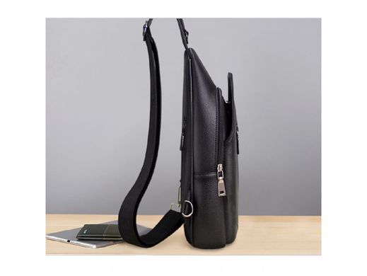 Сумка слинг мужская кожаная Tiding Bag FL-A25F-5038A