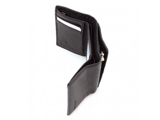 Кожаный кошелек Horton Collection TRW-8580A-A черный