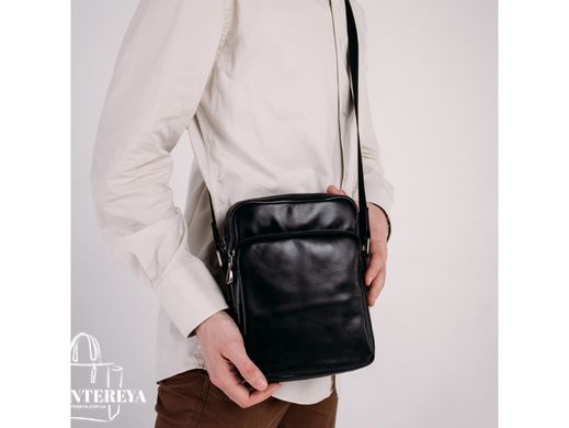 Мессенджер мужской кожаный Tiding Bag 168A
