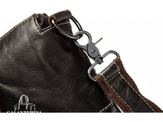 Мужская кожаная сумка для ноутбука Tiding Bag 7264R коричневый