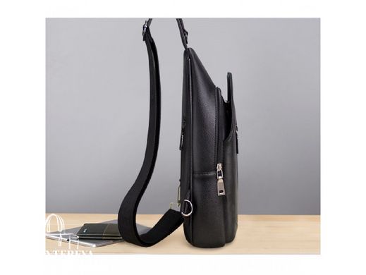 Сумка слинг мужская кожаная Tiding Bag FL-A25F-5038A
