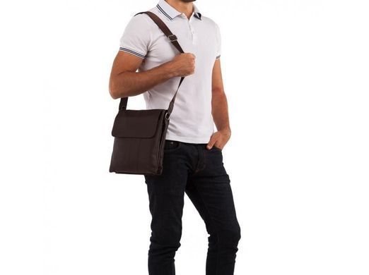 Чоловіча шкіряна сумка через плече Tiding Bag A25-064