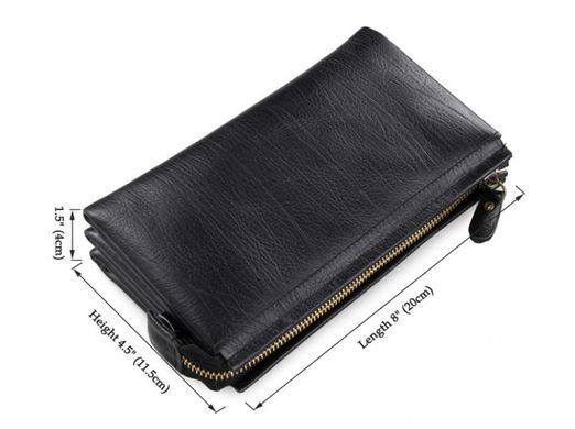 Мужской кожаный клатч TIDING BAG 8071A