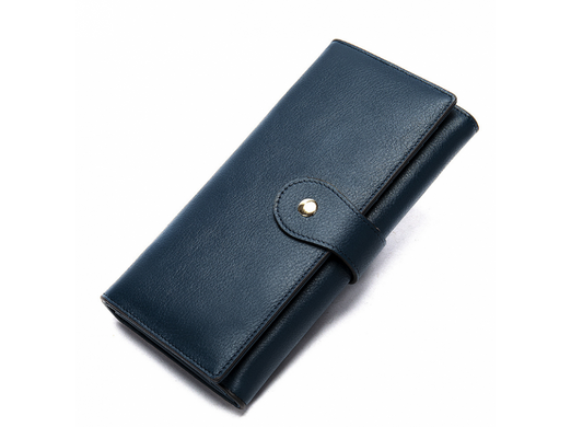 Женский кожаный синий кошелек Bexhill Bx8303
