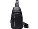 Сумка-слинг через плечо мужская кожаная Tiding Bag A25F-5427A 3
