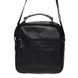 Шкіряний чоловічий месенджер Borsa Leather K15112-black чорний 2