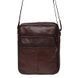 Сумка через плечо мужская кожаная Borsa Leather K18450-brown 2